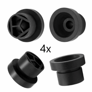 4x Mocowanie guma pokrywy silnika Ford Volvo 2.0 TDCI DW10 1555641