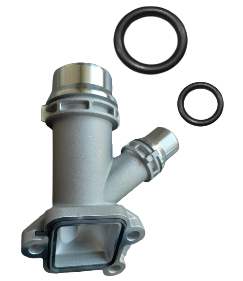 Króciec układu chłodzenia WZMOCNIONY z aluminium BMW M47 M57 11122247744 11122247745 11127806196