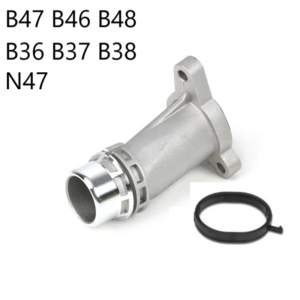 Króciec układu chłodzenia WZMOCNIONY z aluminium BMW N47D20C B47 B48 B37 B38 11118511205 8511205